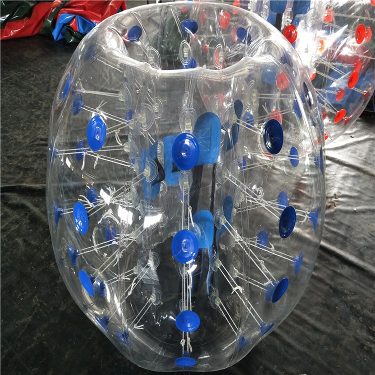 平和蓝色斑点悠波球